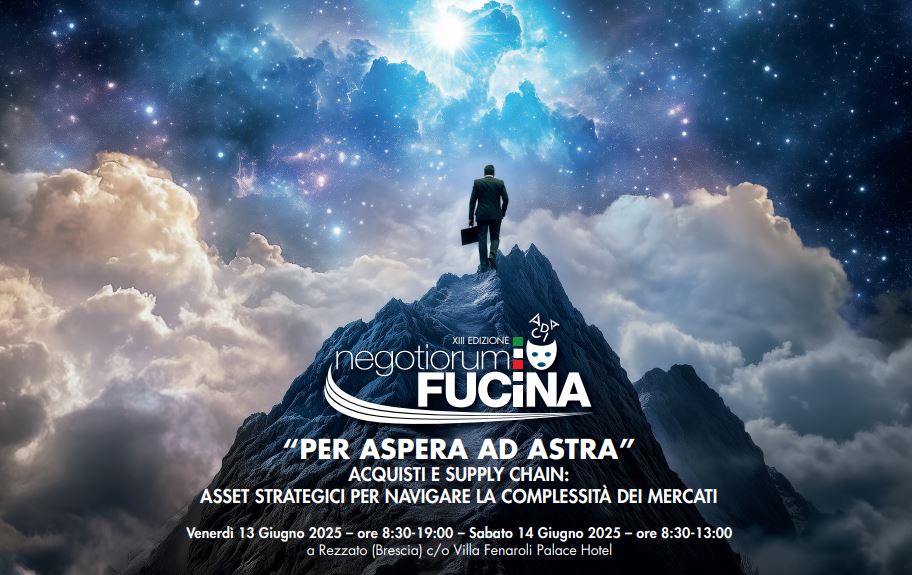 Partecipa alla tredicesima edizione del Negotiorum Fucina “Per Aspera ad Astra” – 13 e 14 giugno presso Villa Fenaroli, Rezzato (Brescia)
